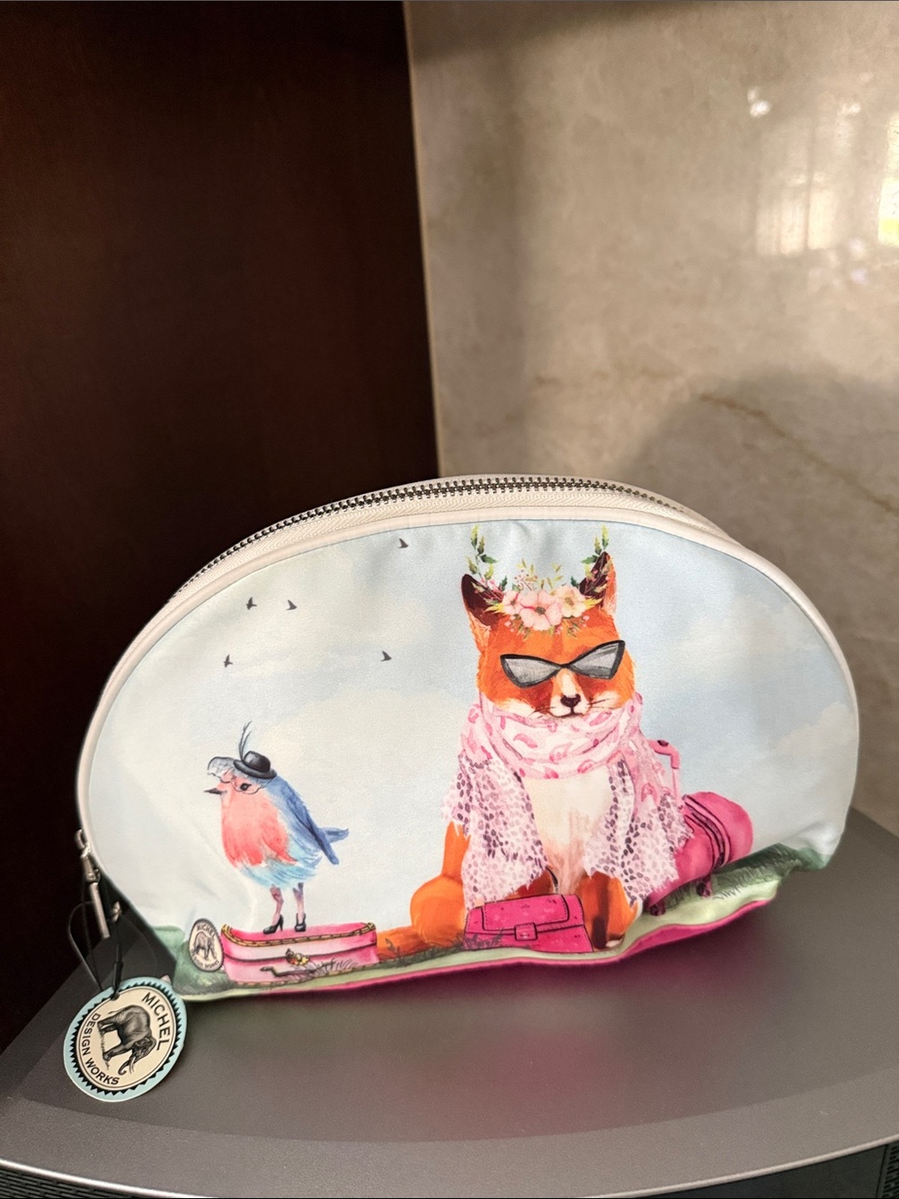 Cosmetic Bag NWT by Michel Design Works